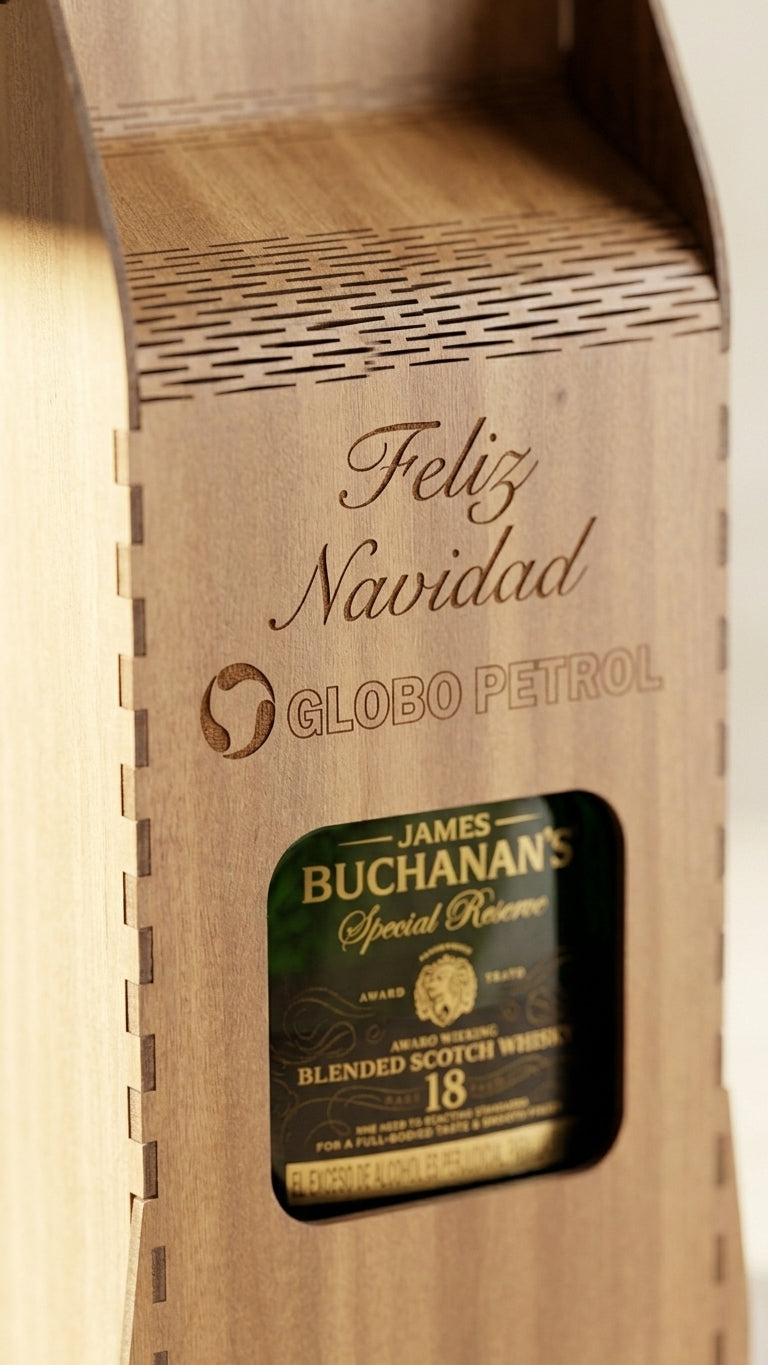 Botellero en Madera Personalizado