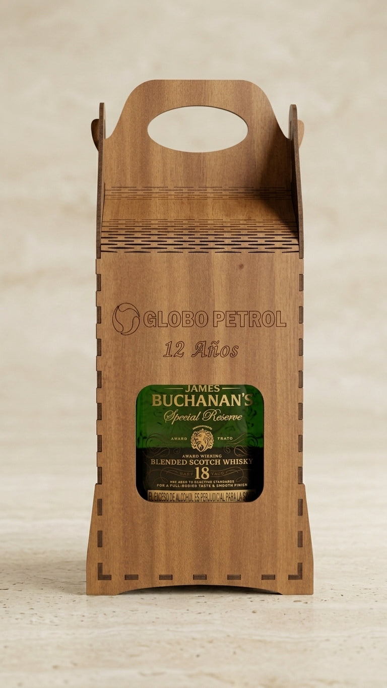 Botellero en Madera Personalizado