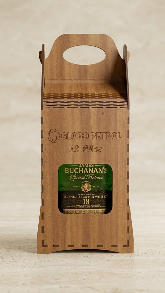 Botellero en Madera Personalizado